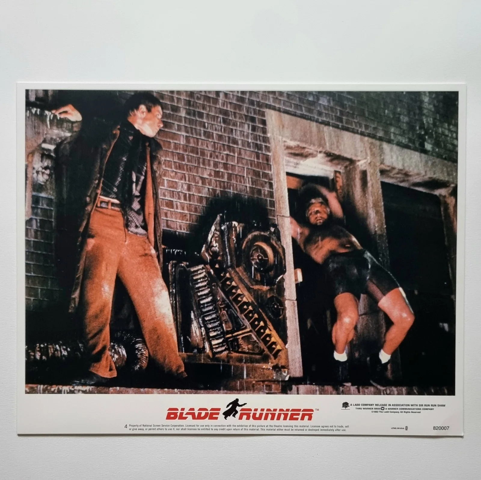 Original BLADE RUNNER 1982 Lobby Cards 11 x 14 SET OF 8 Harrison Ford Sean Young, изображение 5