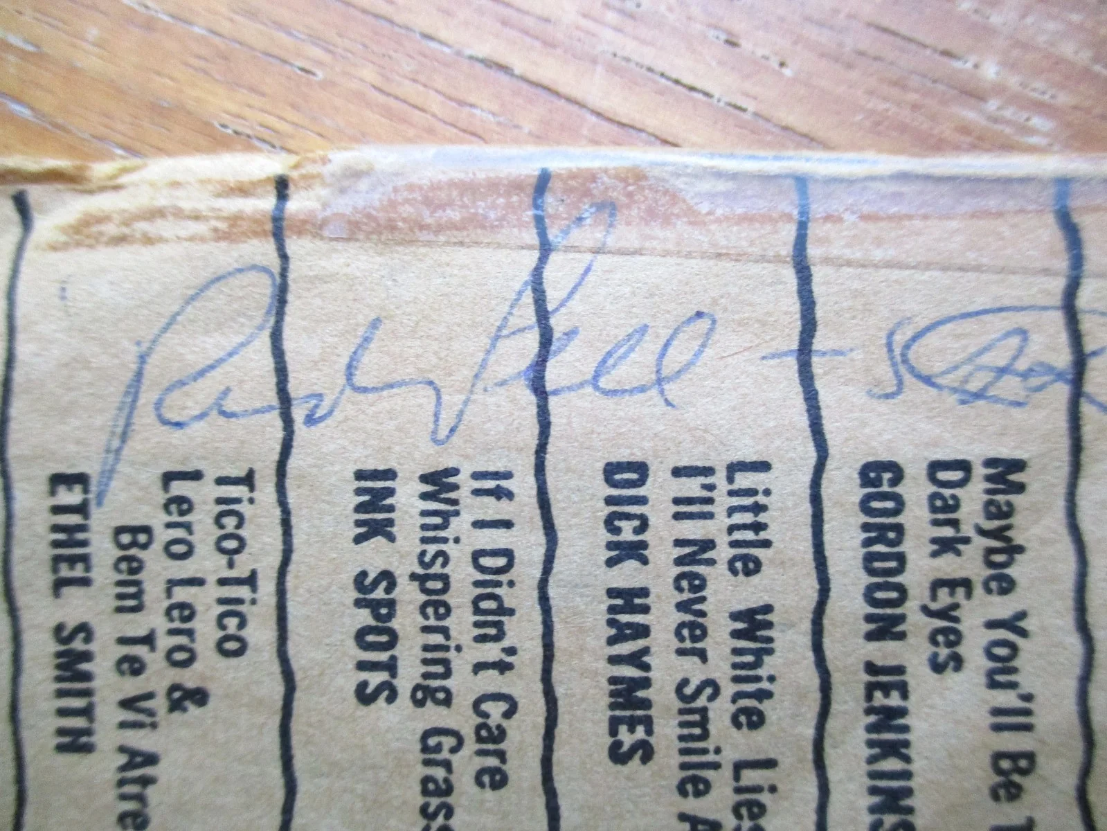 Bill Haley Comets Signed 45 RPM Rudy Pepilli Ray Cawley John Gilliland Estate, изображение 4