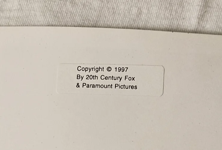 Kate Winslet Titanic, signed, image 3