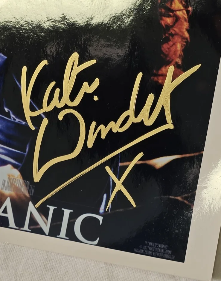 Kate Winslet Titanic, signed, image 5