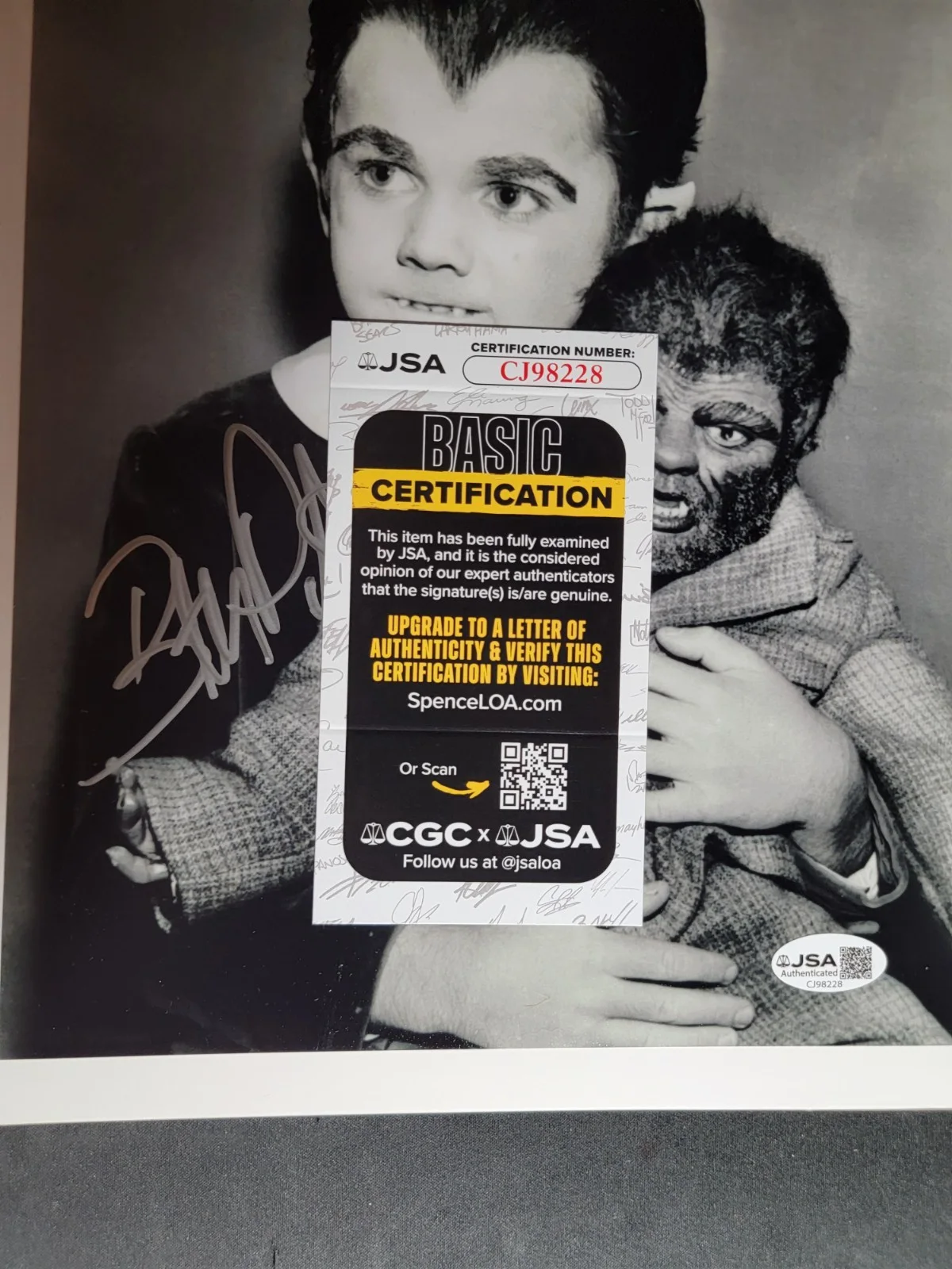 Butch Patrick — Butch Patrick Authentic Signed 8x10 Photo W/ JSA COA The Munsters Eddie, изображение 2