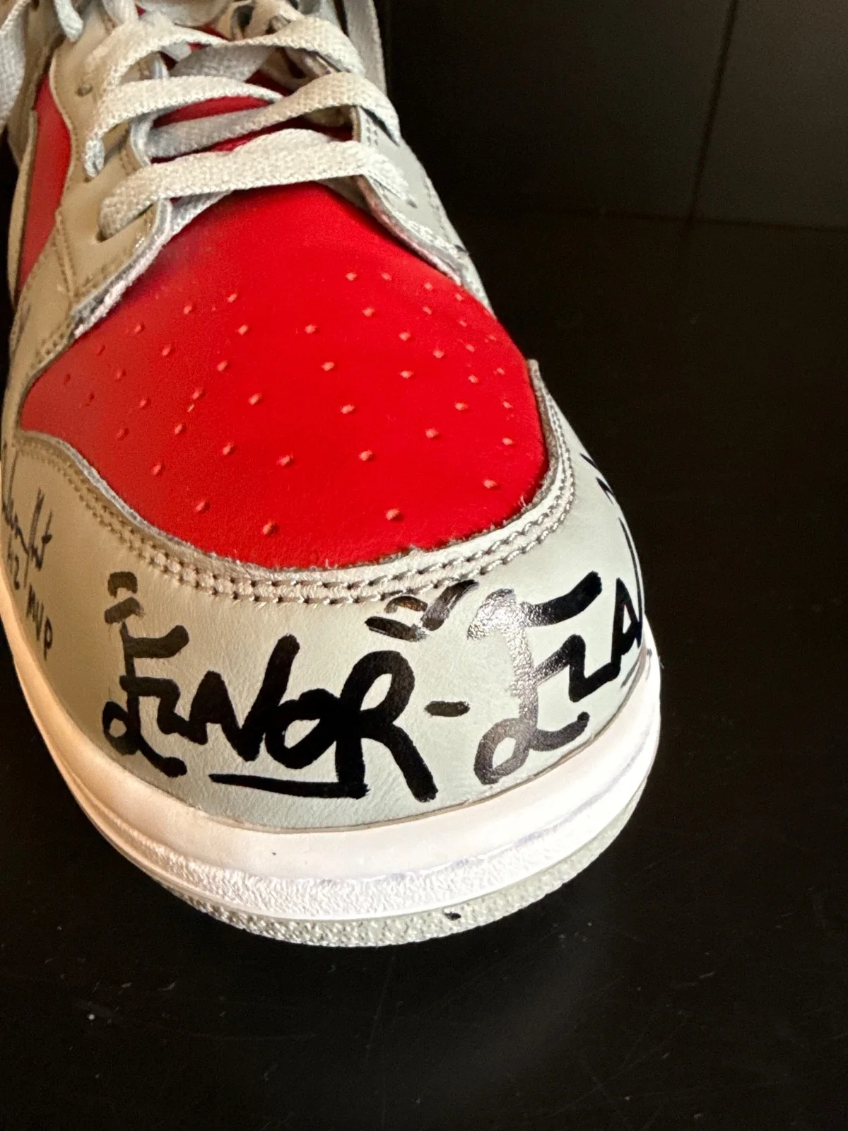 Nike autographed sz 14 Chuck D Flavor Flav Cheryl Miller Greg Anthony +4 more, изображение 3