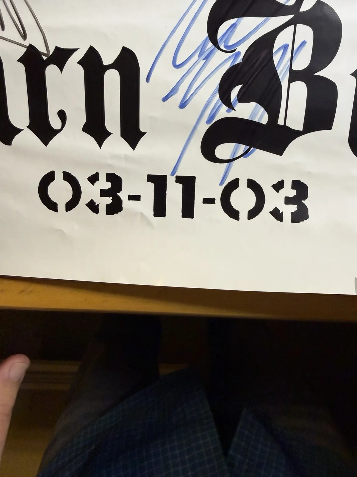 Very Rare Lostprophets Burn Burn Autographed Poster Signed by All Band Members!, изображение 2