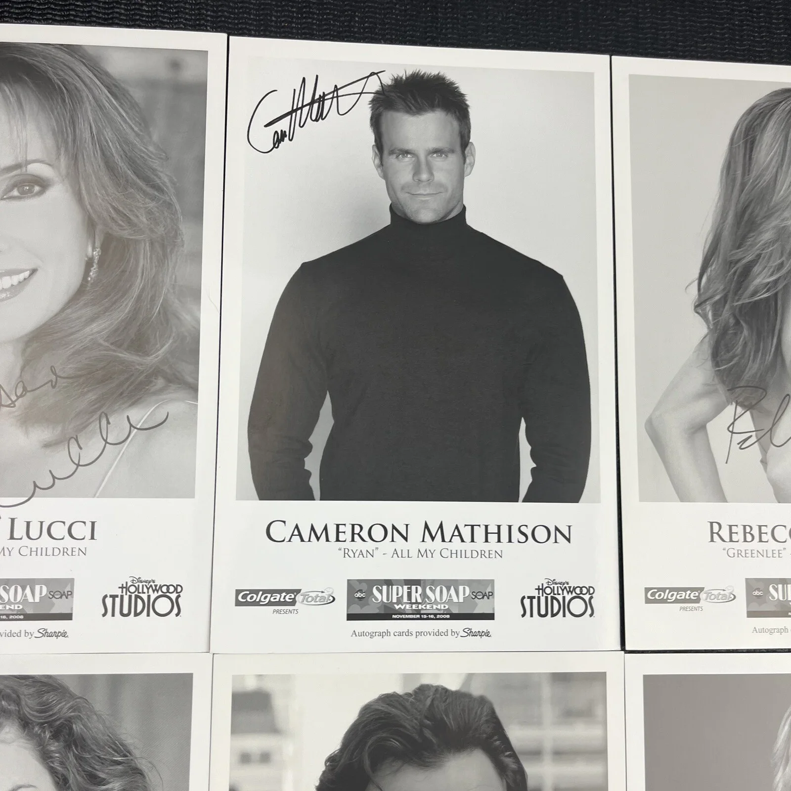 All My Children Signed Autograph Head Shot Photo Set Lot Of 12 Susan Lucci Rare, изображение 3