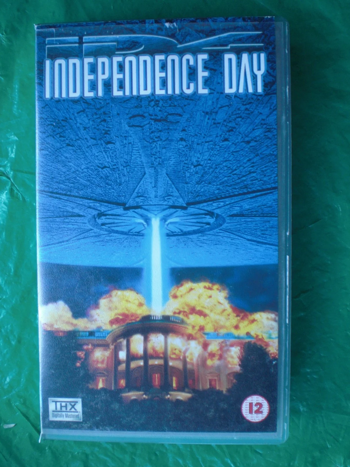 INDEPENDENCE DAY VIDEO SLEEVE + FREE TAPE (WATCHED ONCE FROM NEW) 17221, image 3