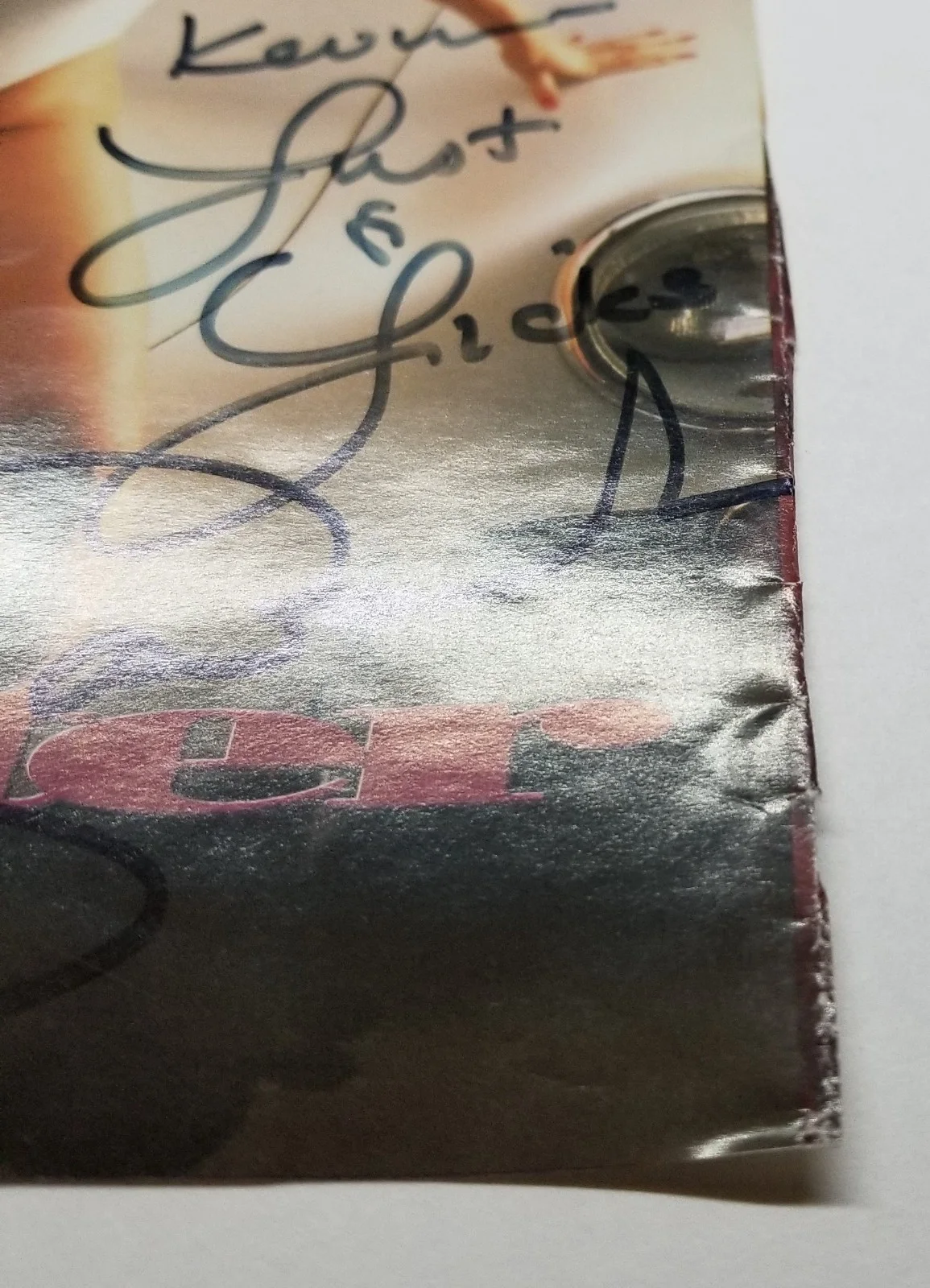 Savannah aka Shannon Michelle Wilsey — Savannah hand SIGNED Speedster Promo Photo JSA COA Adult Film Porn Star RARE, изображение 2