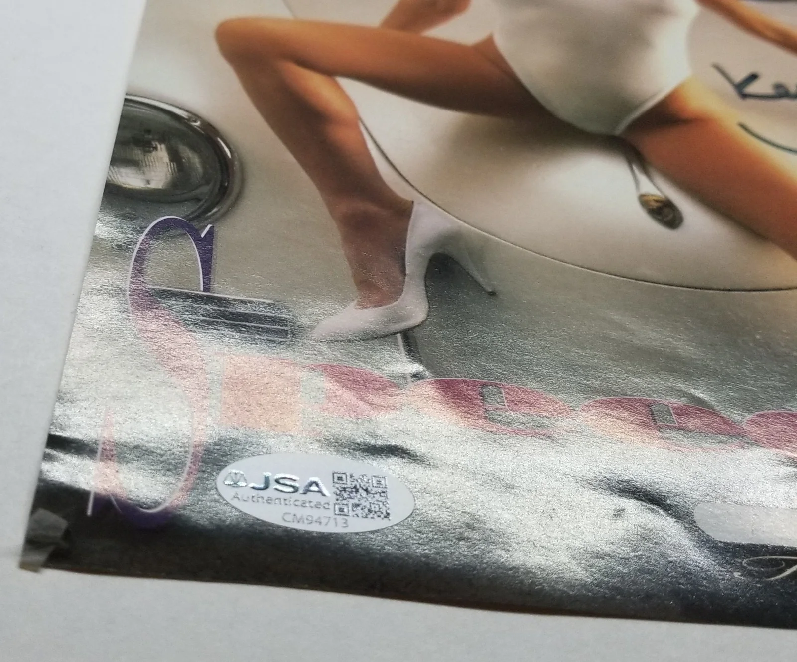 Savannah aka Shannon Michelle Wilsey — Savannah hand SIGNED Speedster Promo Photo JSA COA Adult Film Porn Star RARE, изображение 3