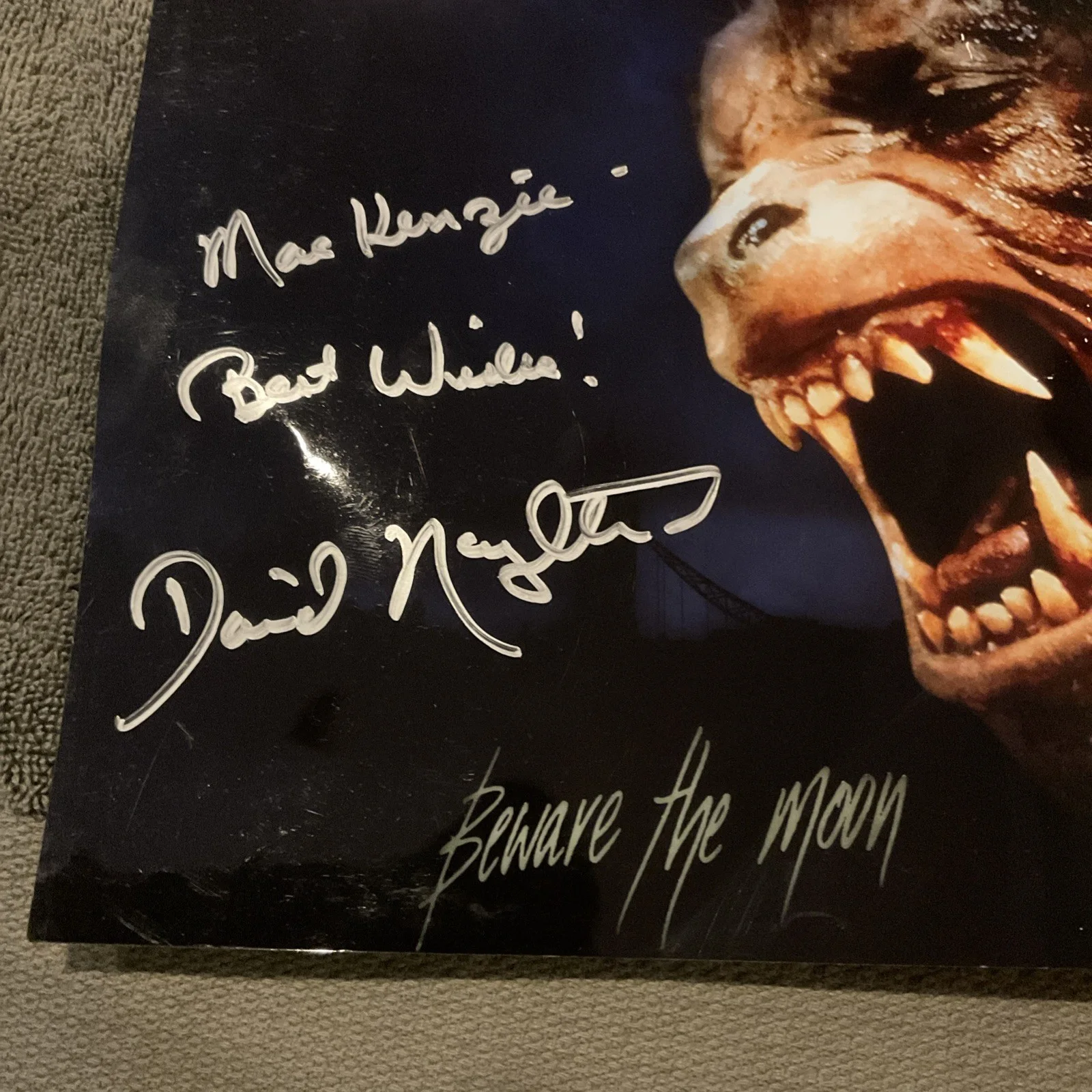 David Naughton — David Naughton Signed AN AMERICAN WEREWOLF IN LONDON 8x10 Photo No Coa, изображение 5