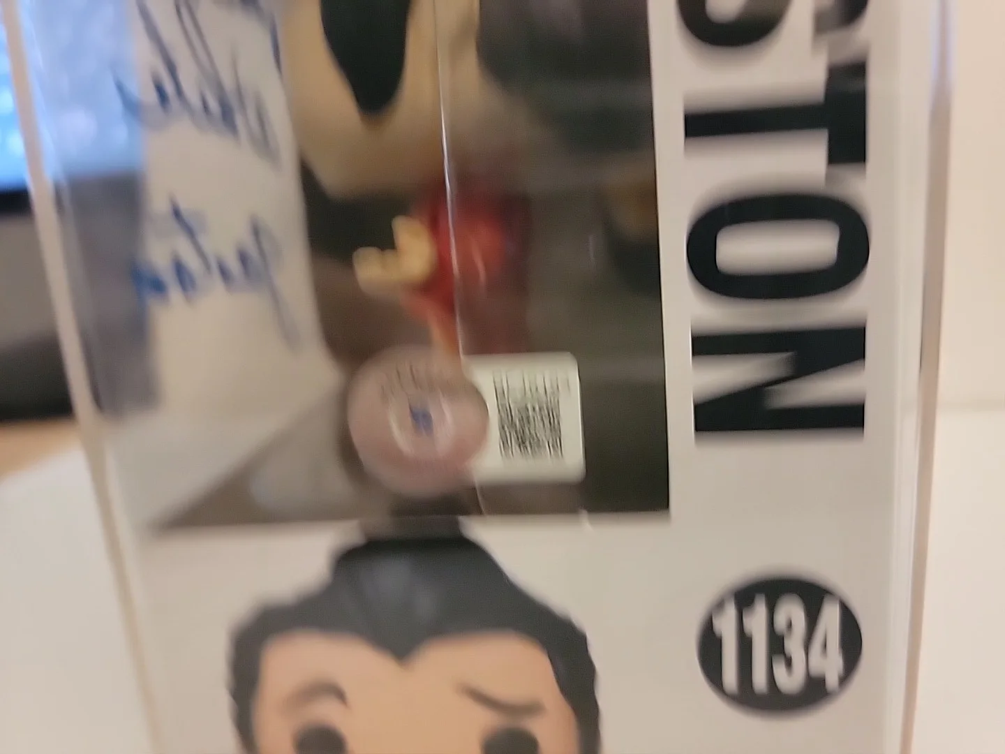 Richard White — Signed Richard White Gaston Beauty And The Beast 1134 Funko Pop Beckett BAS COA, изображение 3
