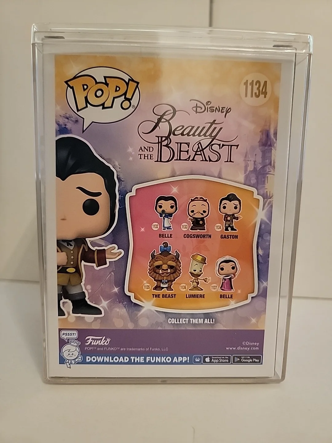 Richard White — Signed Richard White Gaston Beauty And The Beast 1134 Funko Pop Beckett BAS COA, изображение 4