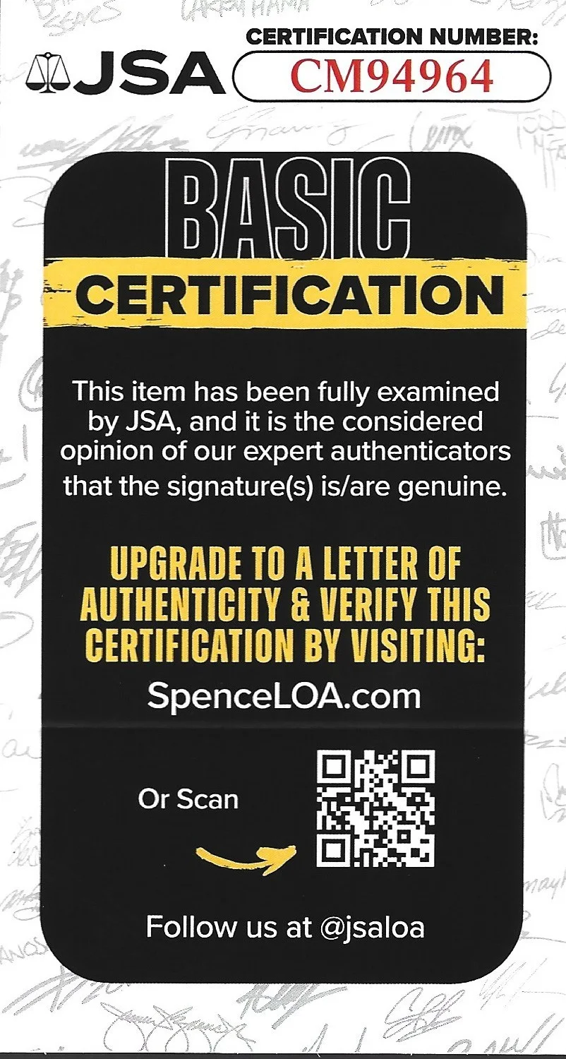Vincent Price — Vincent Price REAL hand SIGNED 3.5x5.5" Index Postcard JSA COA Autographed 1981, image 3