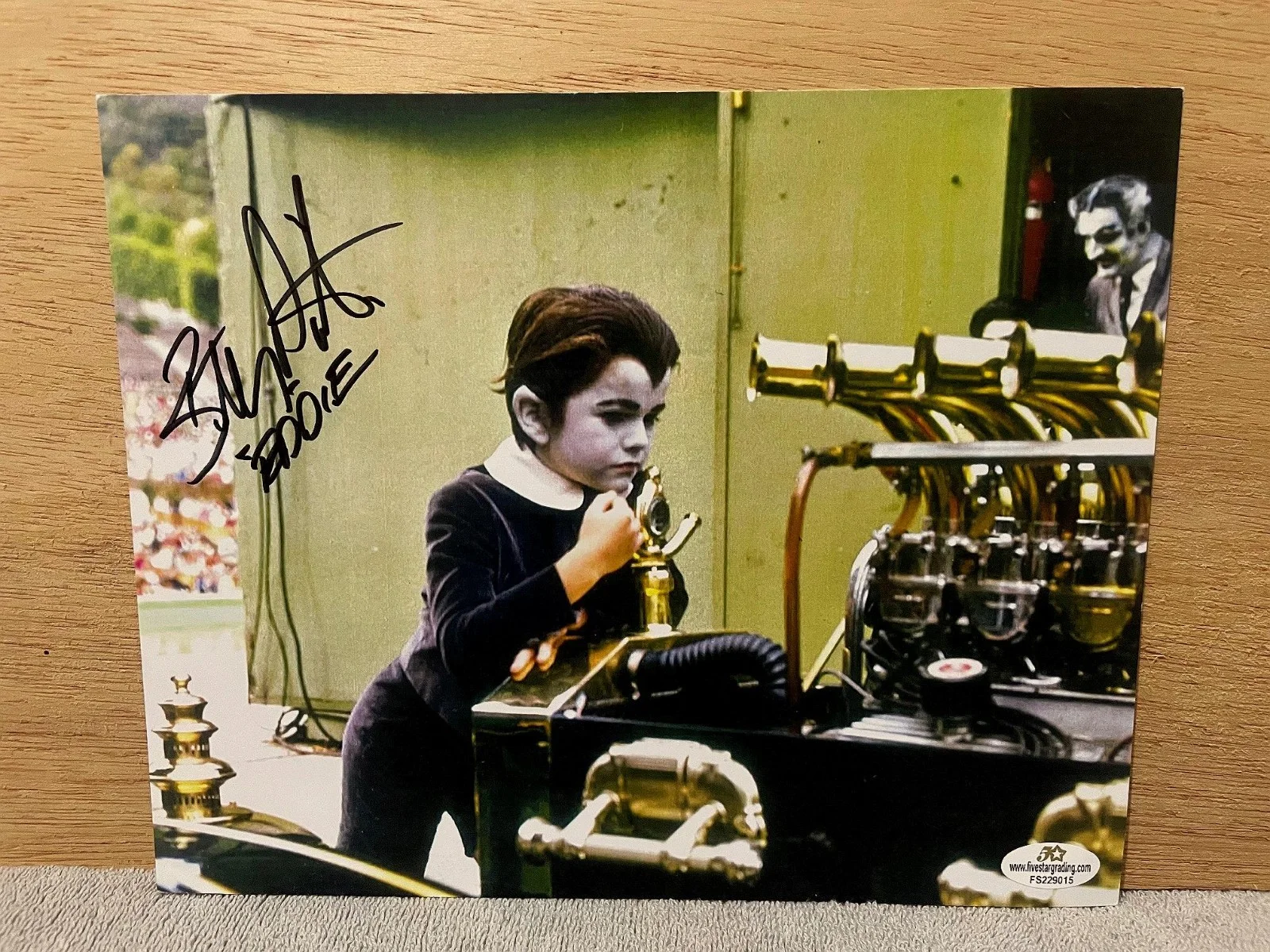 Butch Patrick — EDDIE MUNSTER Butch Patrick Signed Autographed 8x10 Photo The Munsters Koach COA