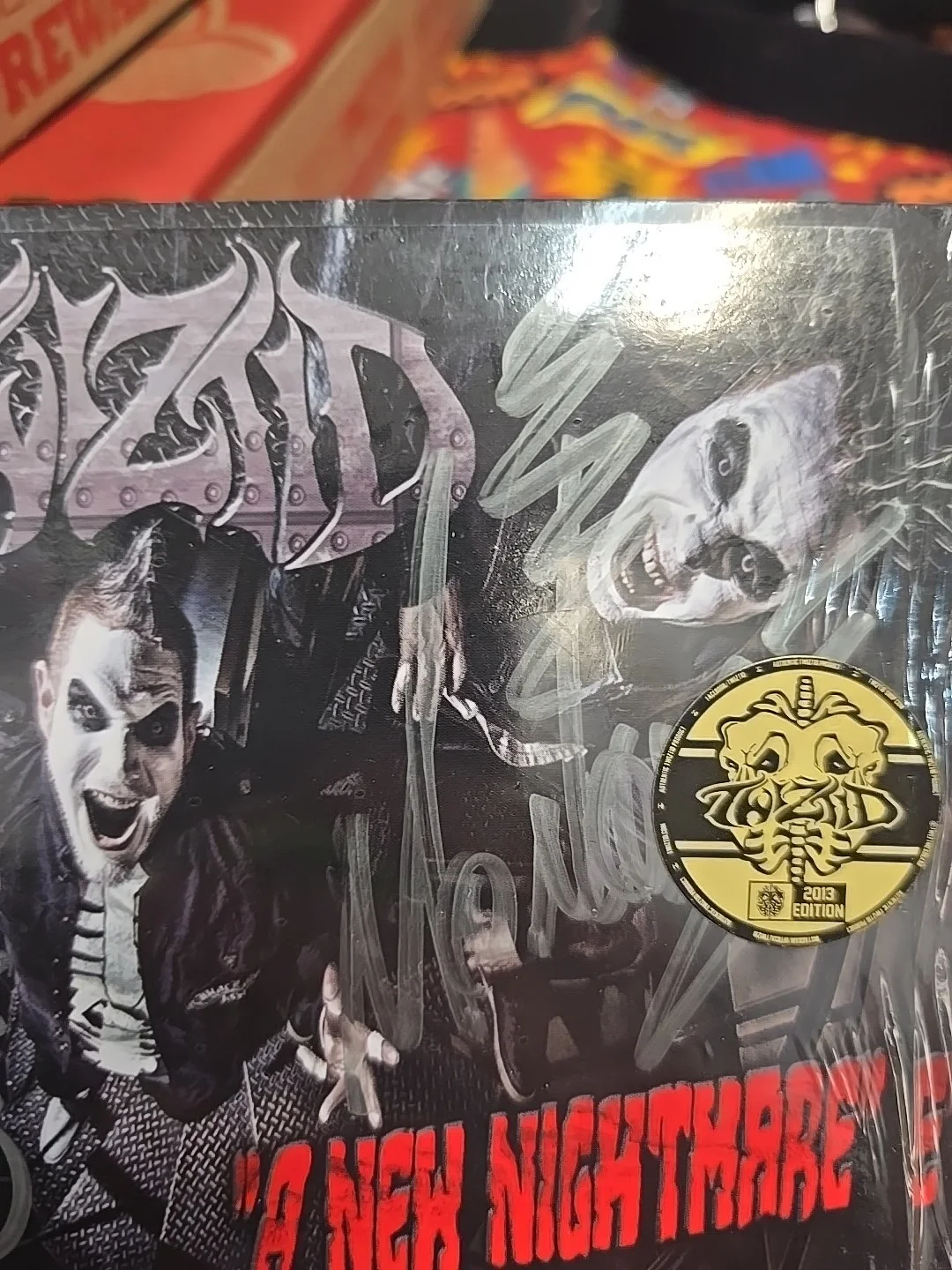 Twiztid: A New Nightmare CD: Brand New: Jamie Madrox Monoxide Autographed, изображение 2