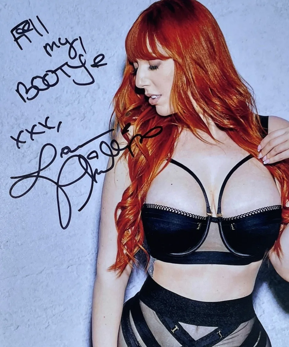 Lauren Phillips — Lauren Phillips hand signed 8x10 photo Adult star, image 2