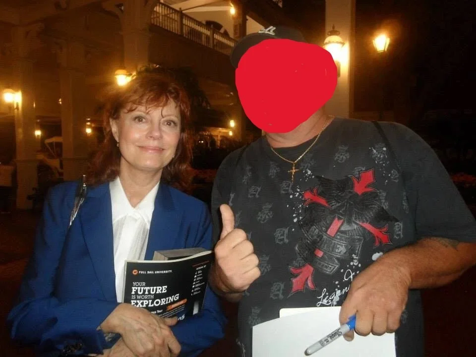SUSAN SARANDON — SUSAN SARANDON ACTRESS AUTHENTIC SIGNED/AUTOGRAPHED THE GREATEST MOVIE CARD, изображение 2