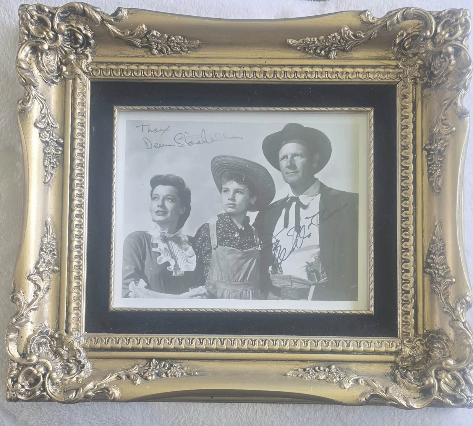Joel McCrea, Dean Stockwell — Cattle Drive 8x10 Original Photo Signed by Joel McCrea & Dean Stockwell, image 3