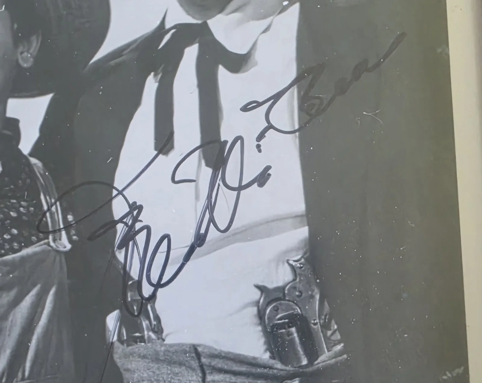 Joel McCrea, Dean Stockwell — Cattle Drive 8x10 Original Photo Signed by Joel McCrea & Dean Stockwell, image 4
