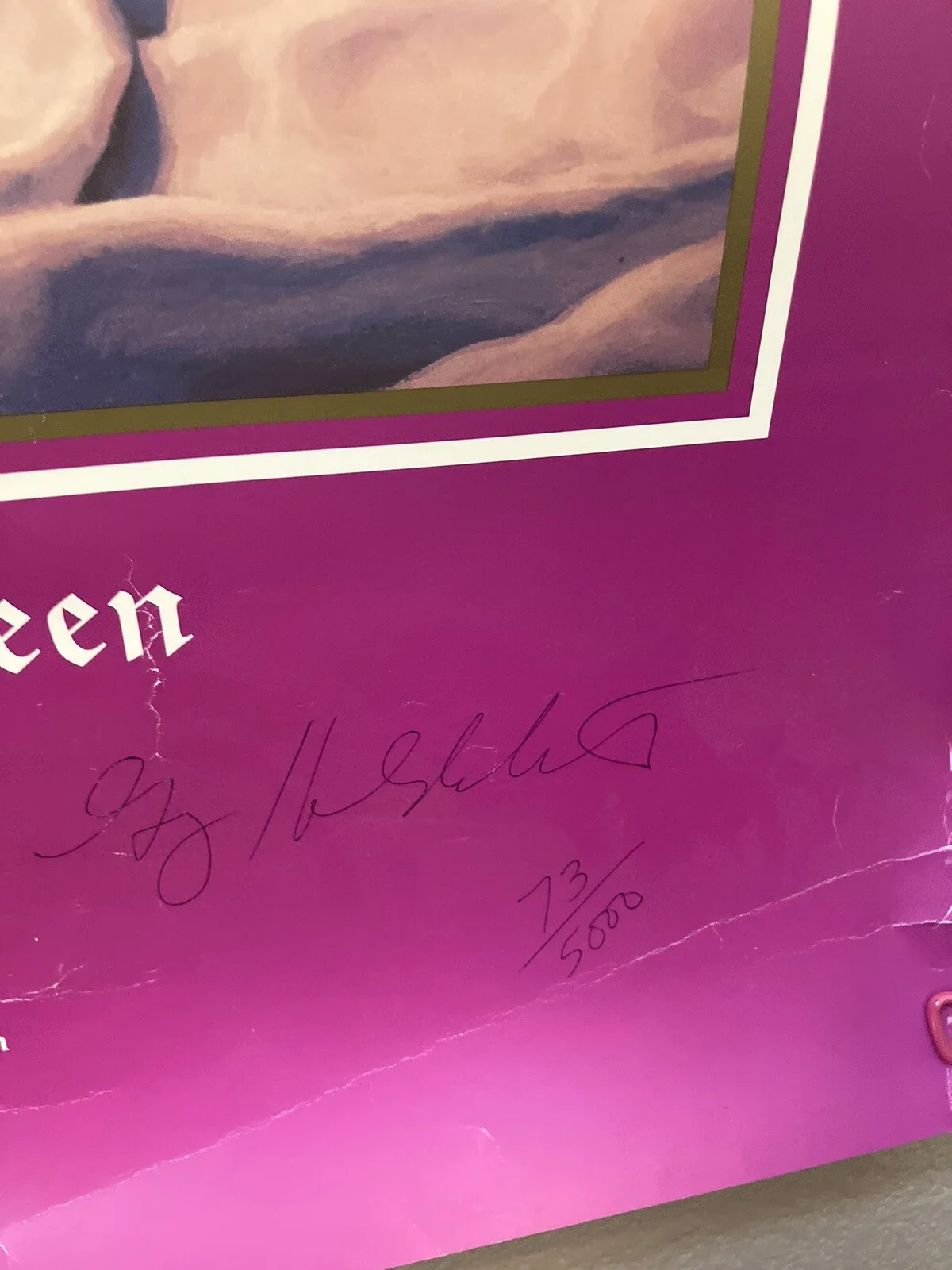 Lord Of The Rings Hilderbrandt Poster Signed Authentic Vintage vintage, изображение 3