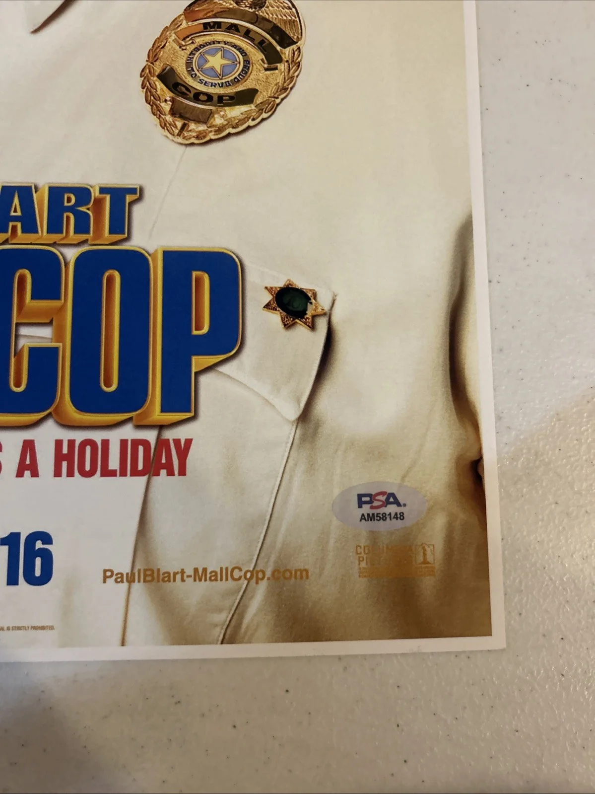 Kevin James — KEVIN JAMES SIGNED AUTOGRAPH 12x18 MOVIE POSTER PSA COA PAUL BLART MALL COP, изображение 5