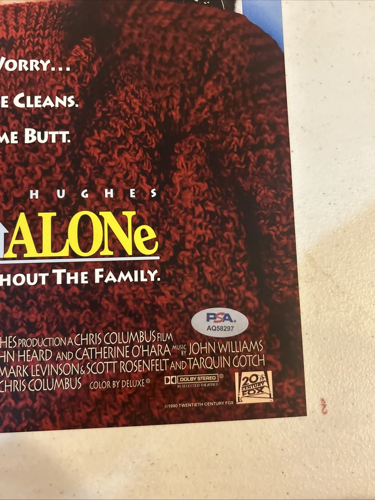 Macaulay Culkin — MACAULAY CULKIN SIGNED AUTOGRAPH HOME ALONE 11x17 MOVIE POSTER PSA COA CHRISTMAS, изображение 4