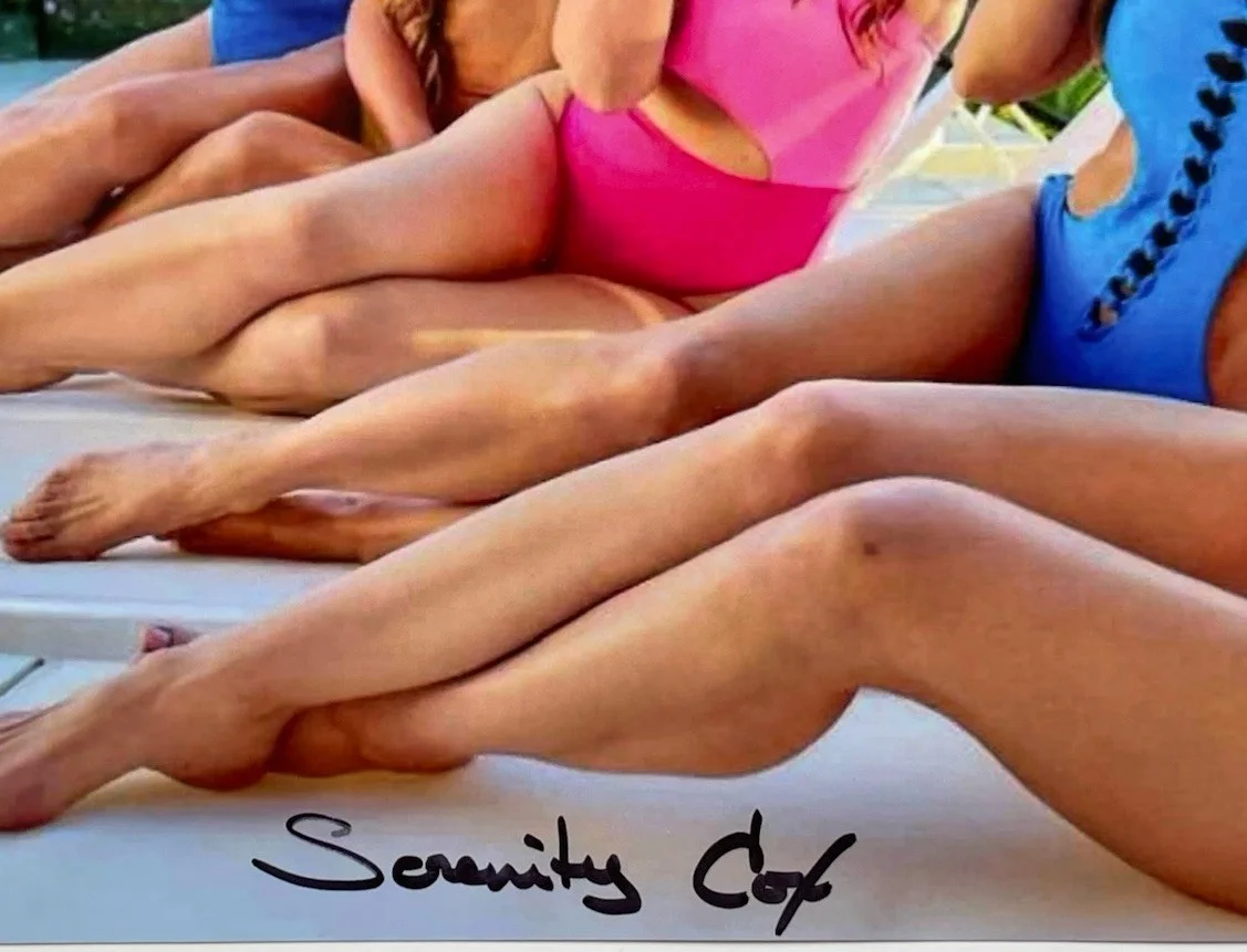 Phoenix Marie — Phoenix Marie & Serenity Cox signed 8x10 photo Adult star, изображение 2