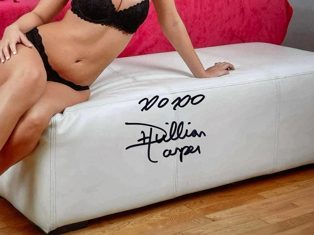 Dillion Harper — Dillion Harper hand signed 8x10 photo Adult star, изображение 2