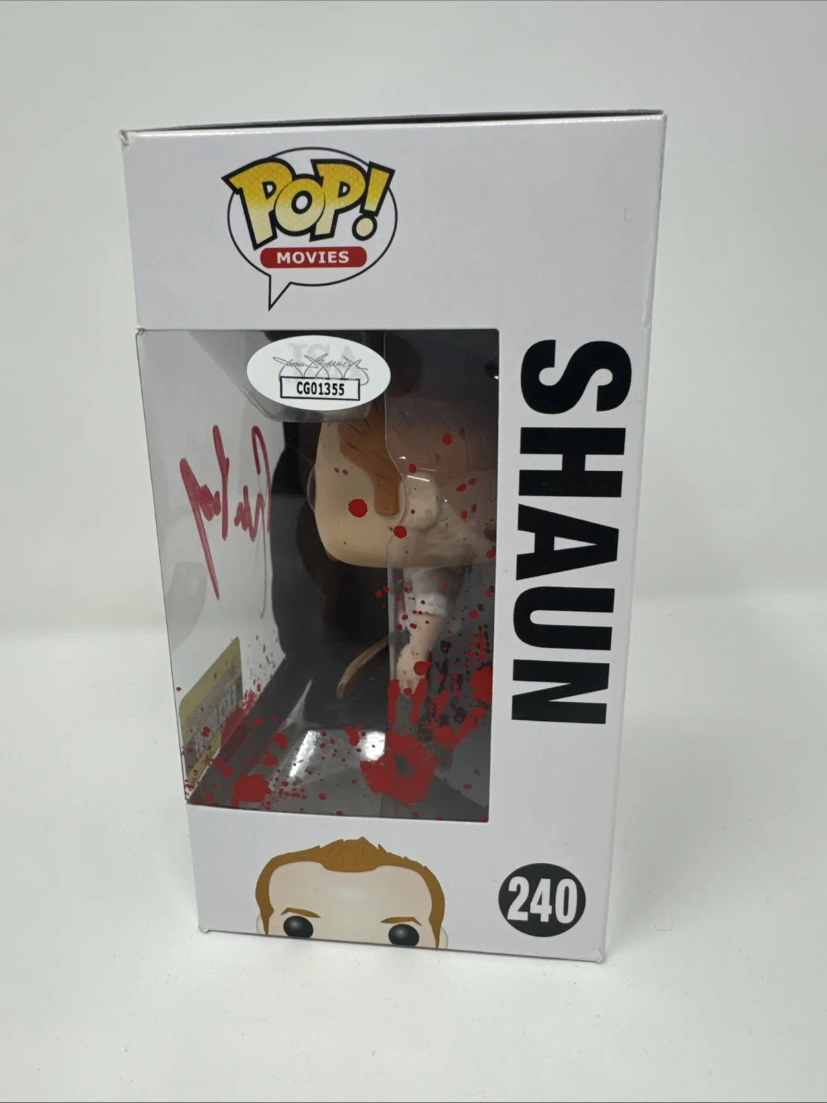 Simon pegg — Shaun Of The Dead Funko Pop Ent Earth Signed Autograph Simon Pegg - JSA CERT, изображение 4