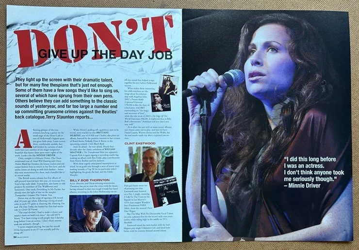 MINNIE DRIVER - Full page UK magazine poster, image 2