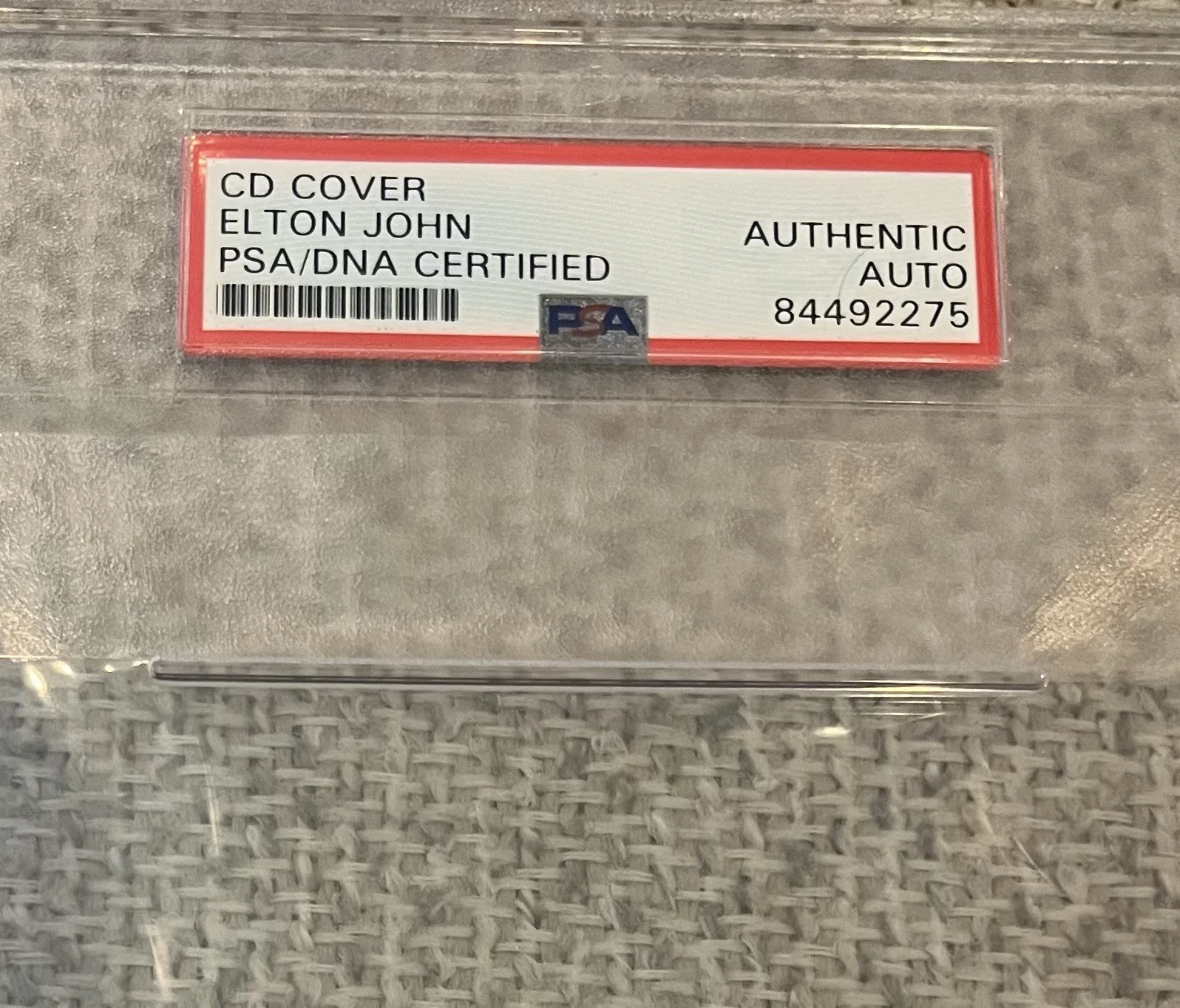 Elton John Signed Cold Heart CD Gem Autograph PSA/DNA, image 4