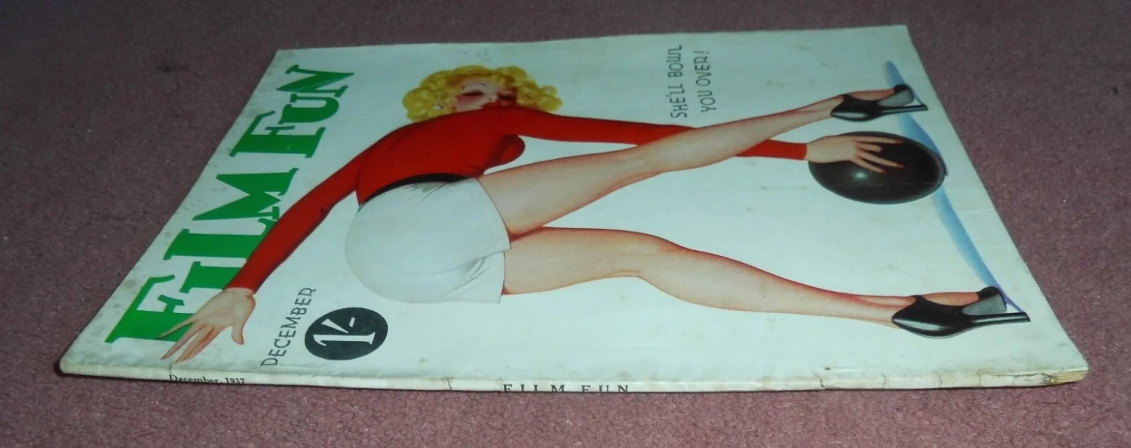 FILM FUN (December, 1937) US mag VG/FINE (5.0), изображение 2