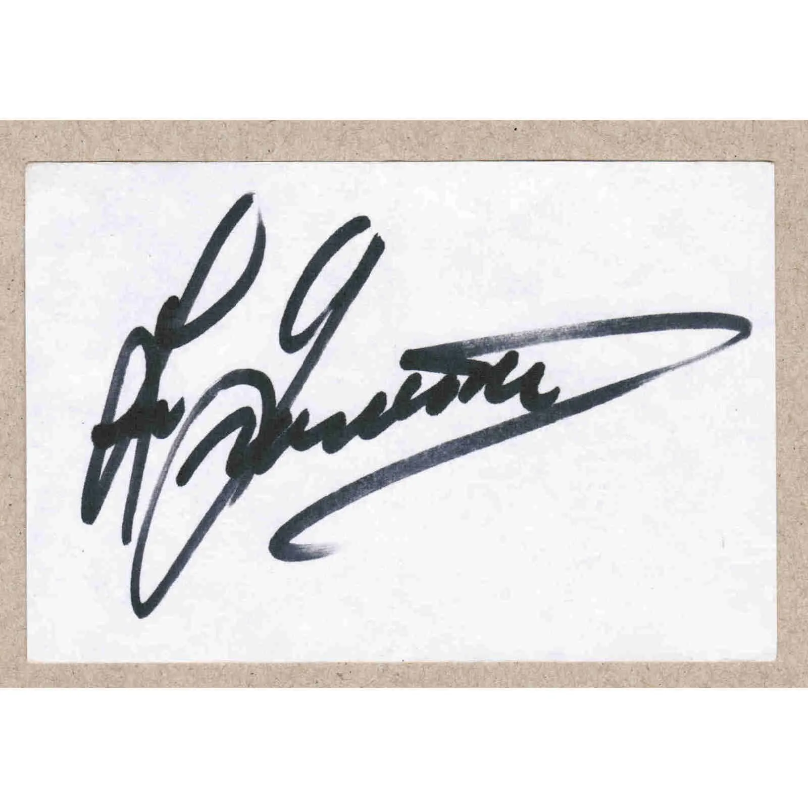 1984 Lee Greenwood Signed Autograph w/Fan Taken 3.5 x 3.5 OOAK Photo Ticket VTG, изображение 2