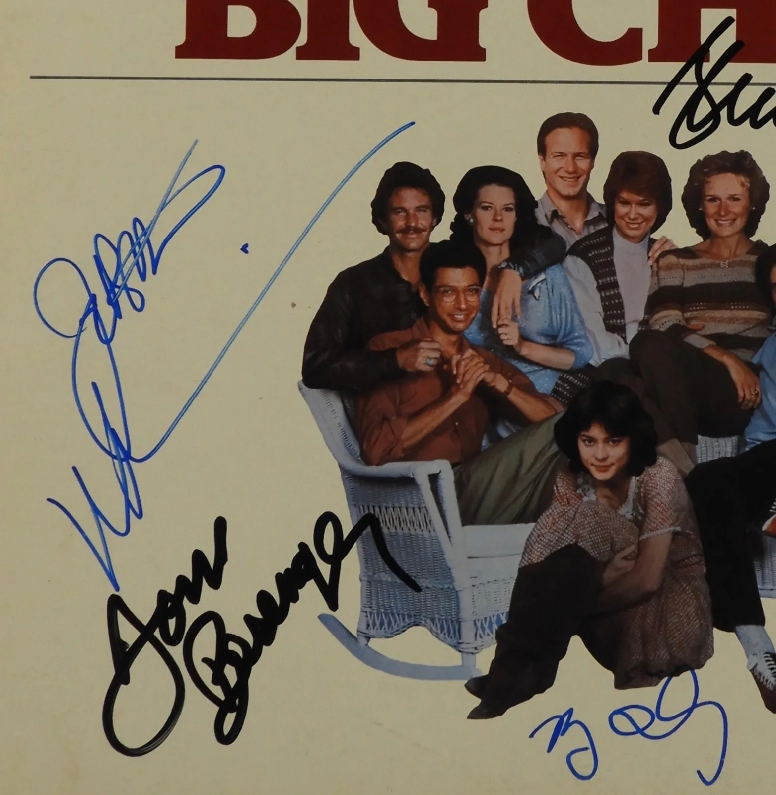The Big Chill Signed Autograph JSA Album Soundtrack Vinyl Tom Berenger +, изображение 2