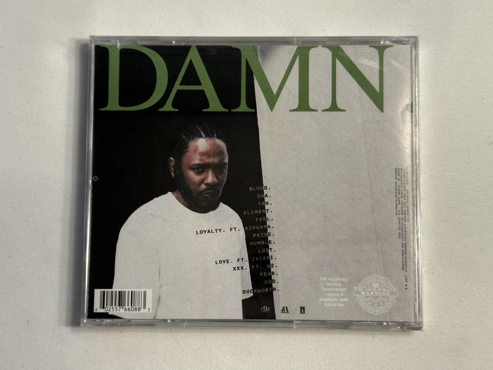 DAMN - Kendrick Lamar Hand Signed CD - BRAND NEW SEALED, image 5