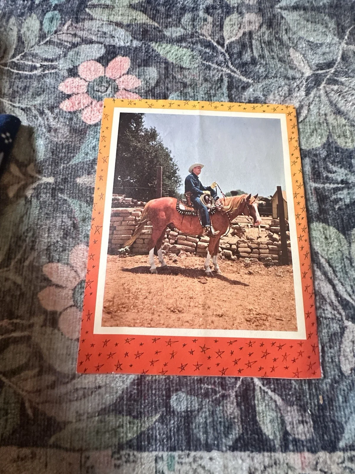Gene Autry — Gene Autry Signed Original Vintage 1950s Show Program Autographed, image 3