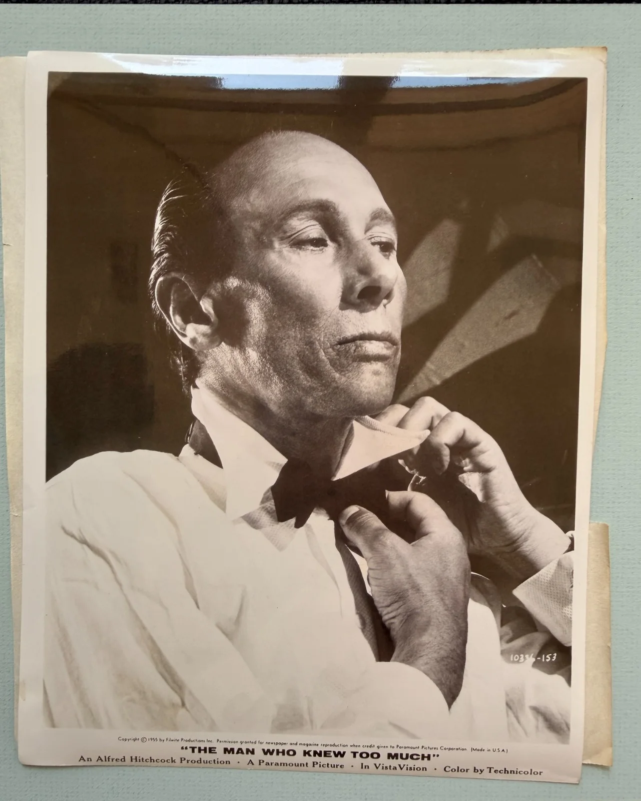 Benda de Banzie — Brenda De Banzie signed publicity photo The Man Who Knew Too Much Hitchcock, изображение 3