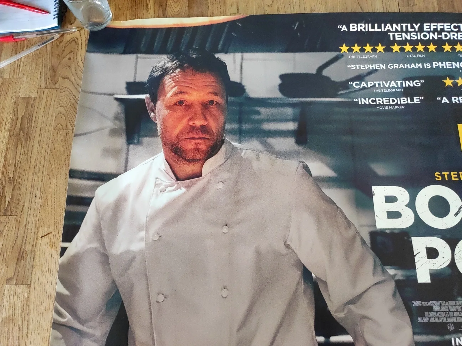 Boiling Point (2021) Original UK Quad Cinema Poster - Stephen Graham, image 5