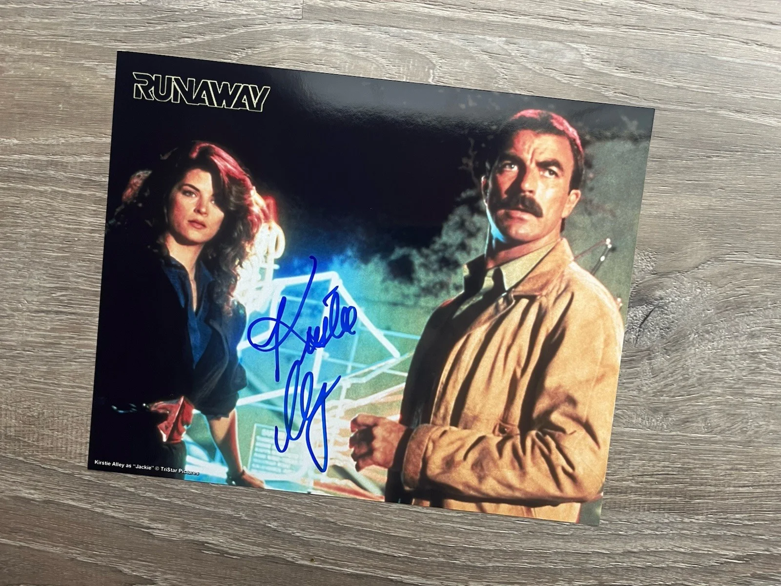 Kirstie Alley — Kirstie Alley Signed Runaway 8x10 Photo Beckett COA Autograph, изображение 5