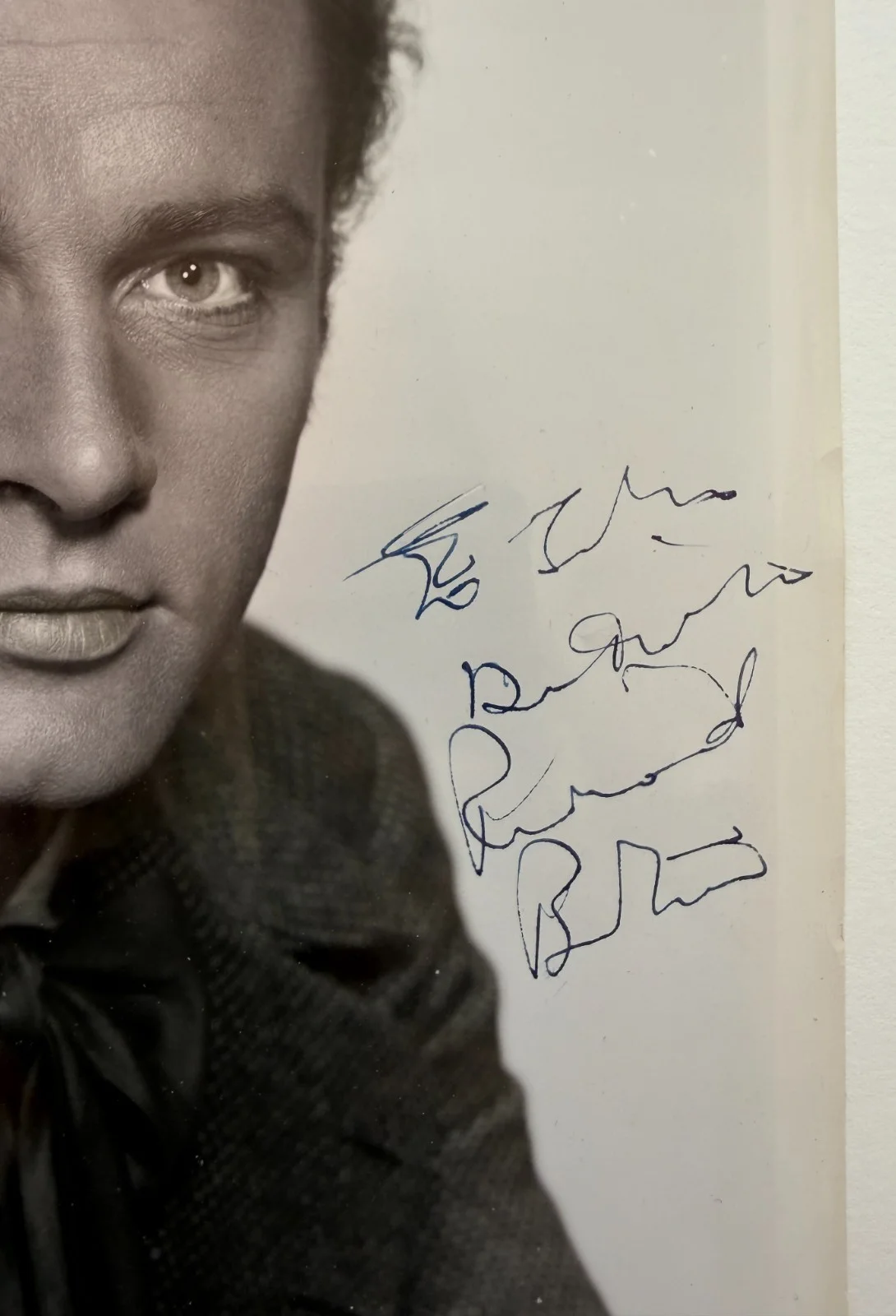 Richard Burton signed publicity photo "My Cousin Rachel", image 2