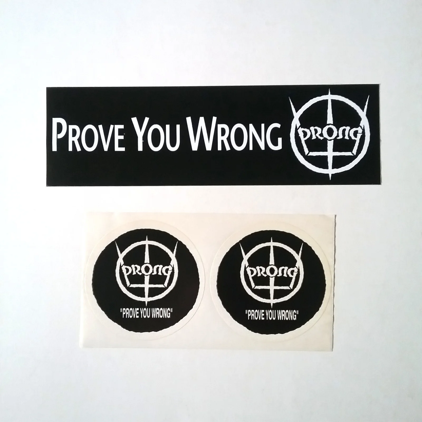 PRONG Metal Band Fan Club Materials '93-'94 Autographed Photo READ DESCRIPTION!, изображение 4