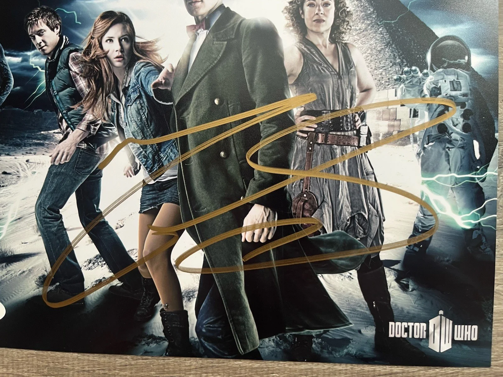 Matt Smith — Matt Smith Signed Doctor Who 8x10 Photo JSA COA Eleventh Doctor, изображение 4