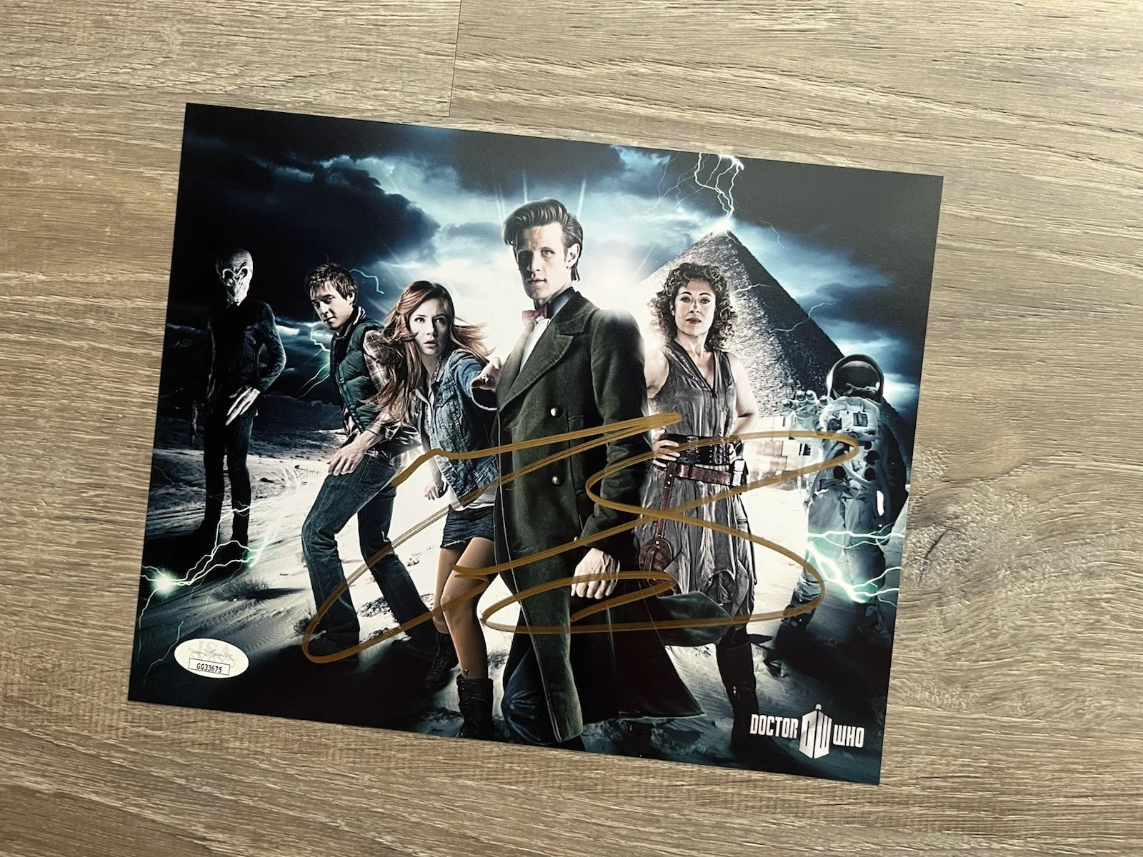 Matt Smith — Matt Smith Signed Doctor Who 8x10 Photo JSA COA Eleventh Doctor, изображение 5