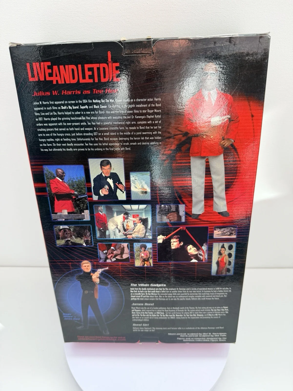 Sideshow Collectibles James Bond 007 Live & Let Die Tee Hee 12” Doll *BNIB*, изображение 2
