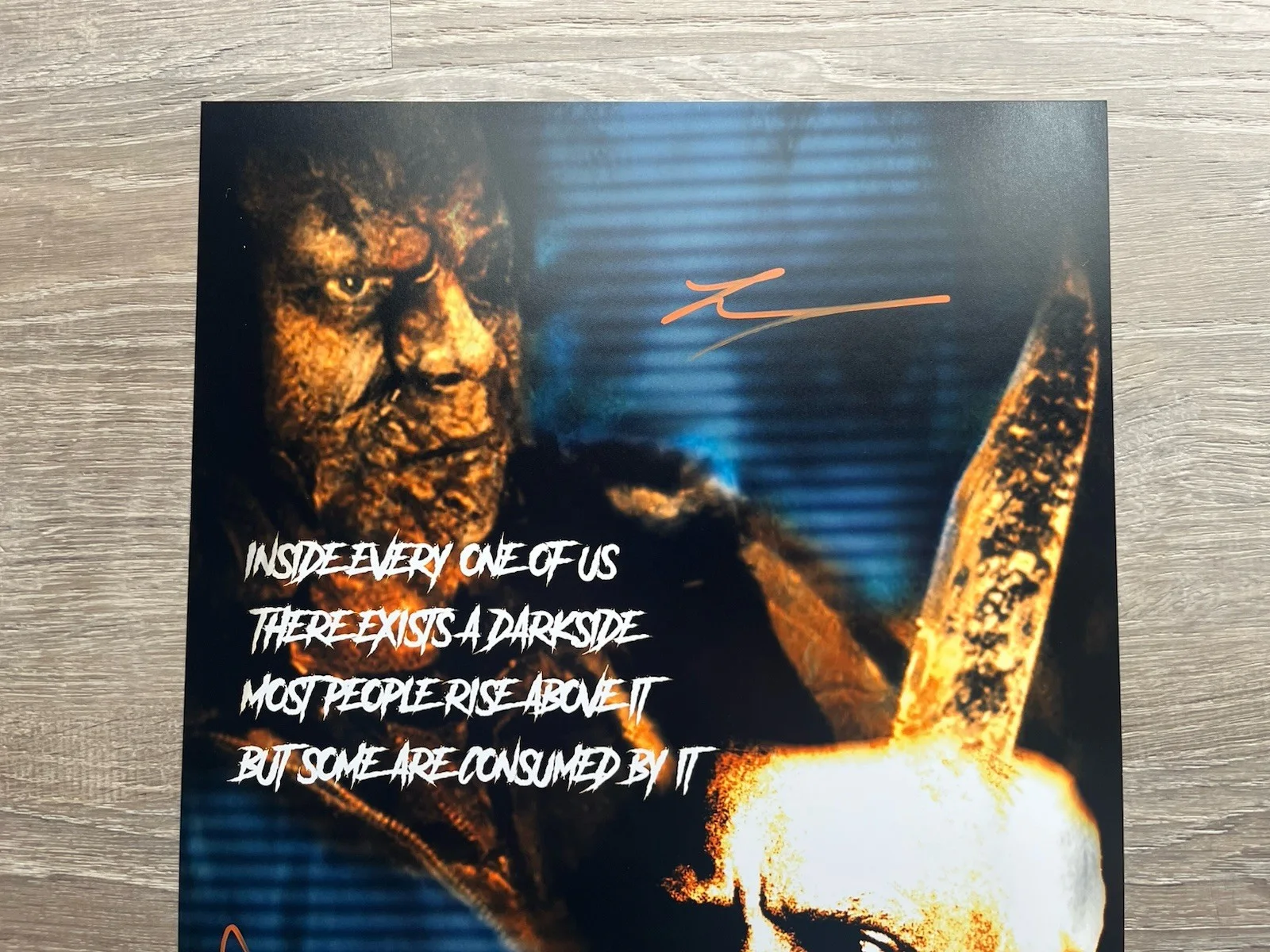 Malcolm McDowell — Malcolm McDowell Tyler Mane Signed Halloween 11x17 Photo Beckett COA Horror, image 3