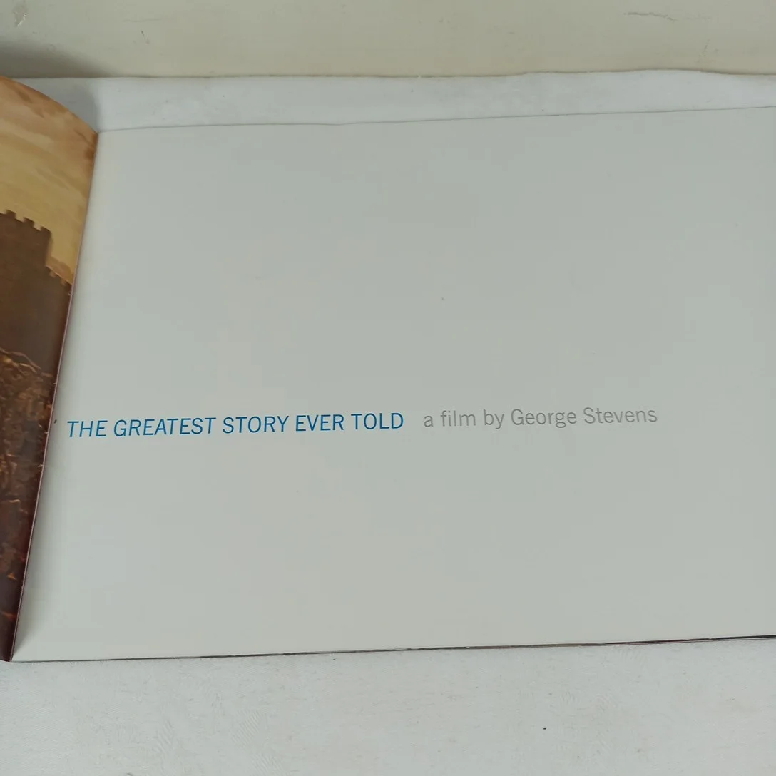 Greatest Story Ever Told Cinema Movie Program Programme 1965 George Stevens, image 3