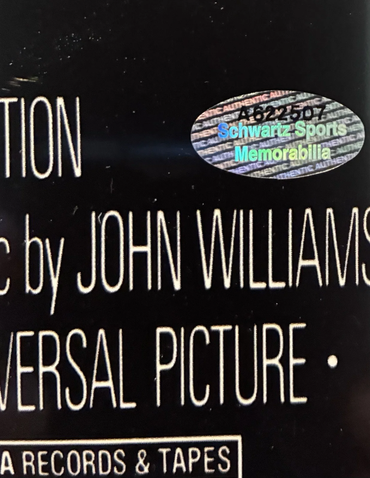 Richard Dreyfuss — Richard Dreyfuss Signed "Jaws" 11x17 Movie Poster (Schwartz), изображение 2