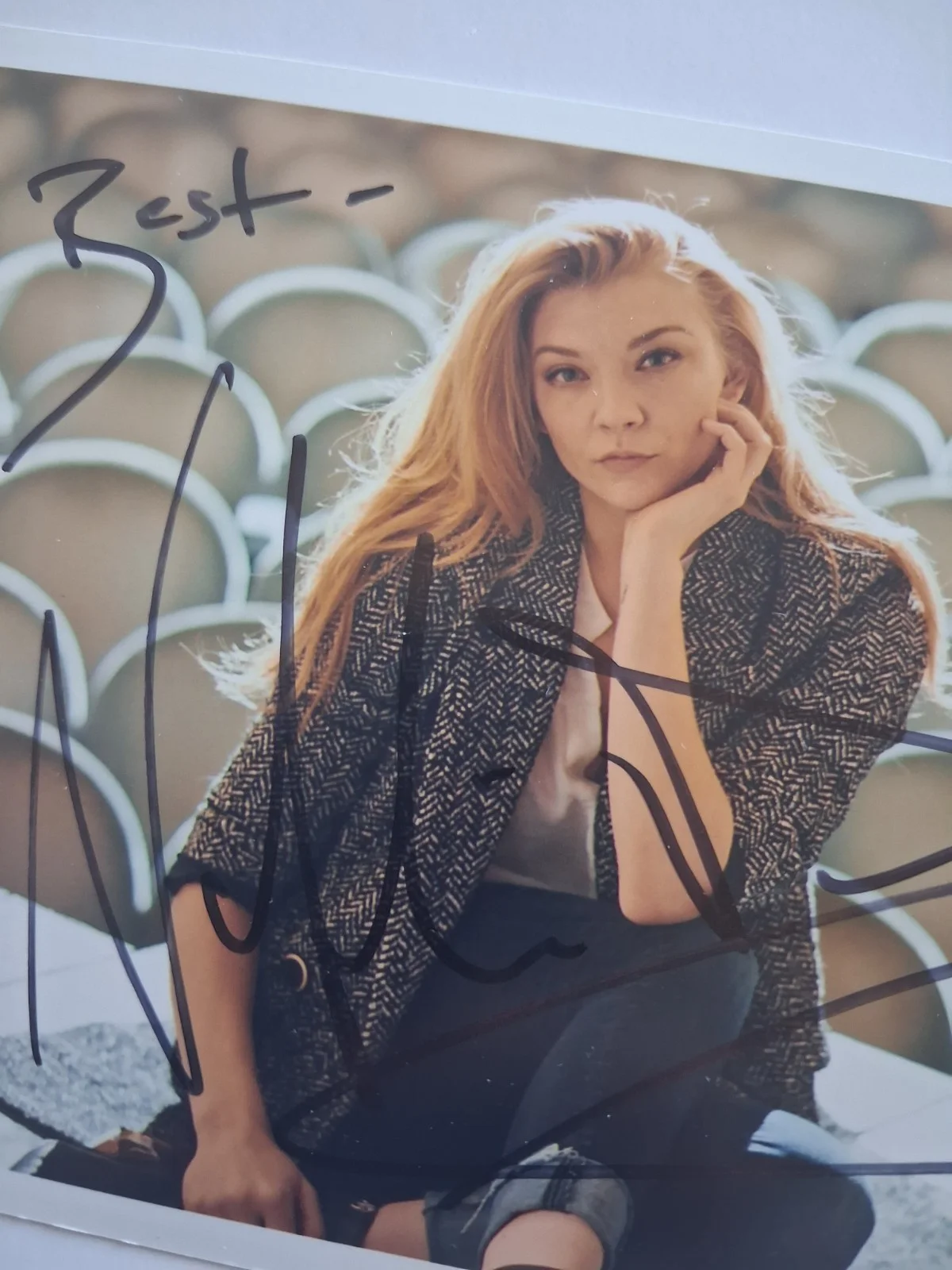 NATALIE DORMER - Genuine hand signed autograph 6X4 photo (TTM)- THE HUNGER GAMES, image 2