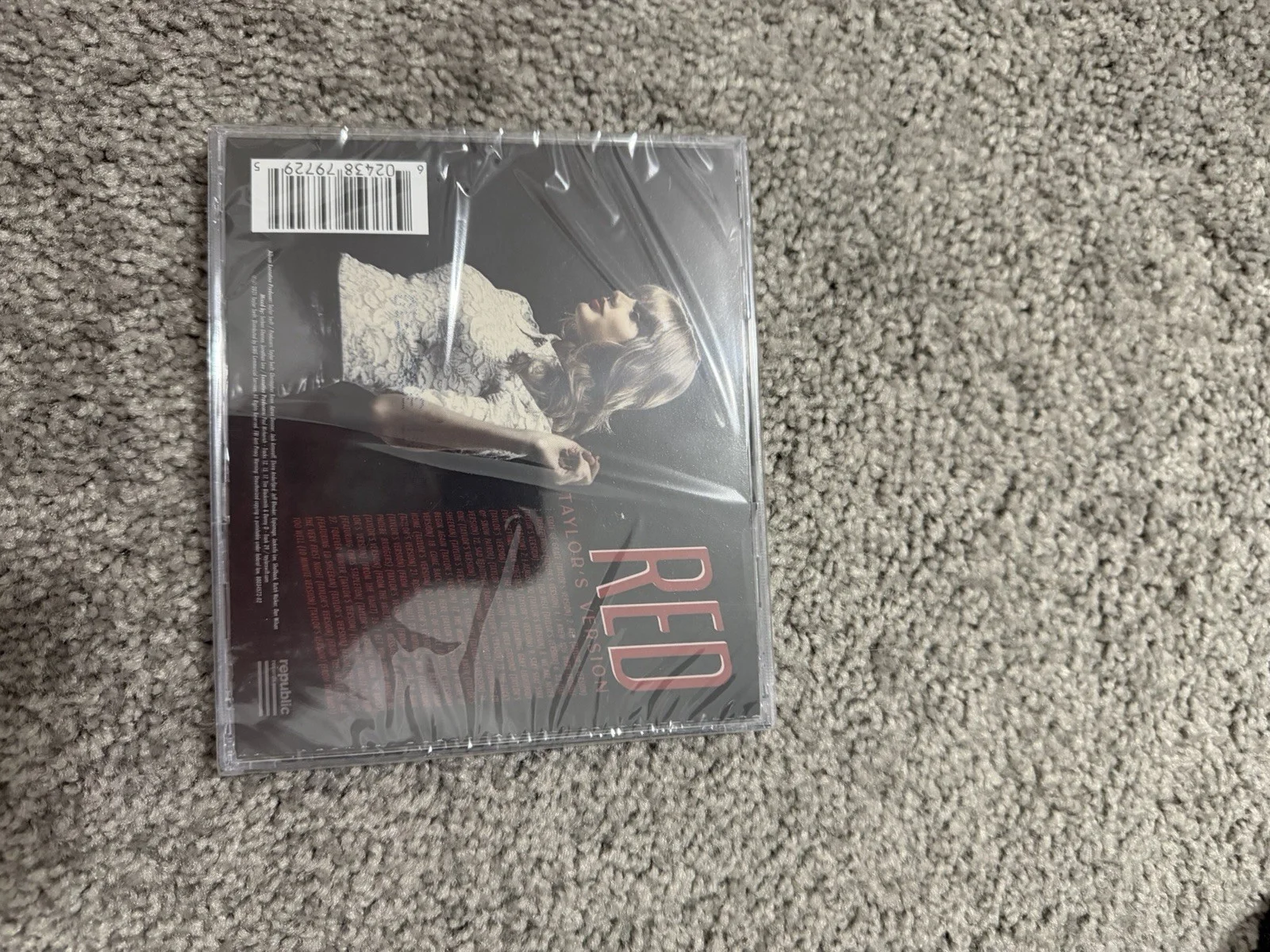 Taylor Swift Red (Taylor's Version) Signed CD New and Sealed, image 2