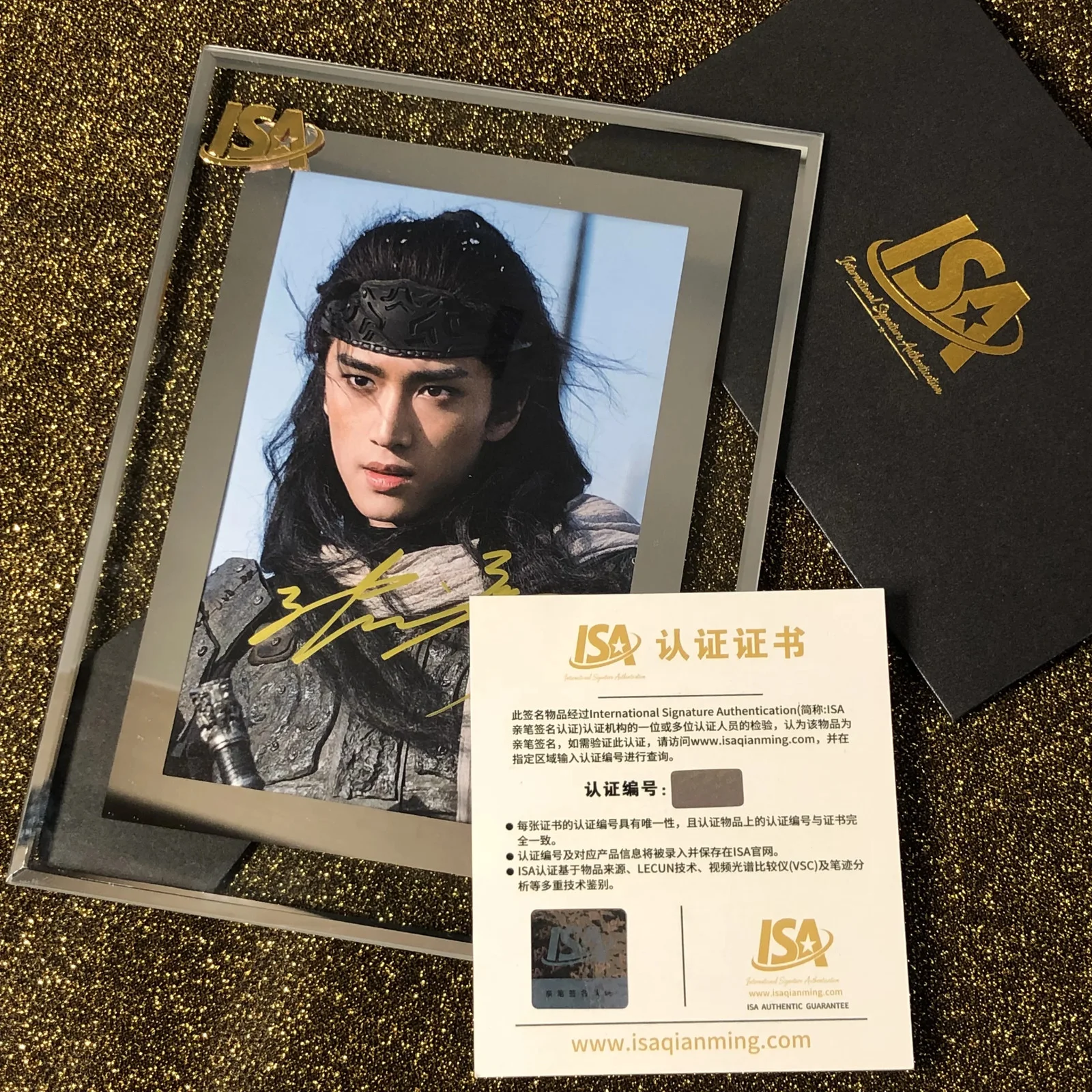 Frozen Awakening Rebirth Zhangkangle Autograph Photos Signature Collection ！, image 2