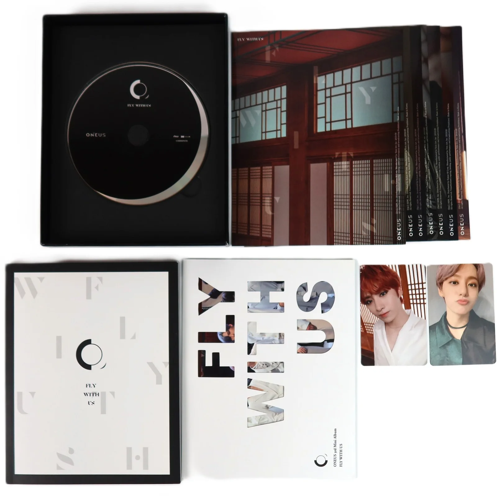 Oneus - Fly With Us 3rd Mini Album Signed Promo CD 2019, image 2
