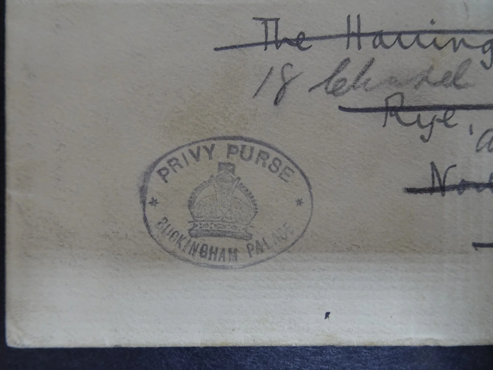 Buckingham Palace Letter to Symphony Manager Howard Harrington 9/10/1925, изображение 4